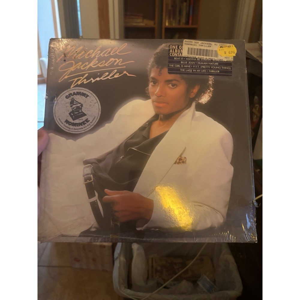 Michael Jackson Thriller LP ORIGINAL NEW SEALED 1982 Epic Label vinyl album RARE